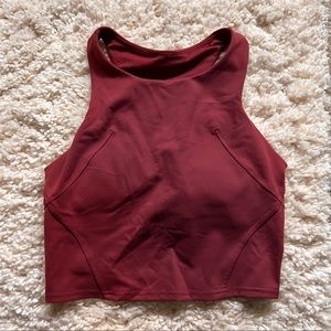 Lululemon Invigorate Training Tank Top - Mulled Wine - Size 6